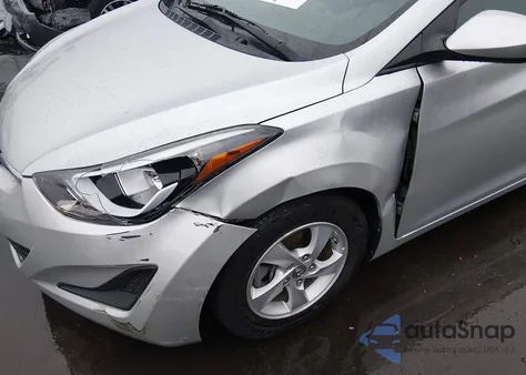 2015 Hyundai Elantra Se from USA, damaged, VIN 5NPDH4AEXFH650168